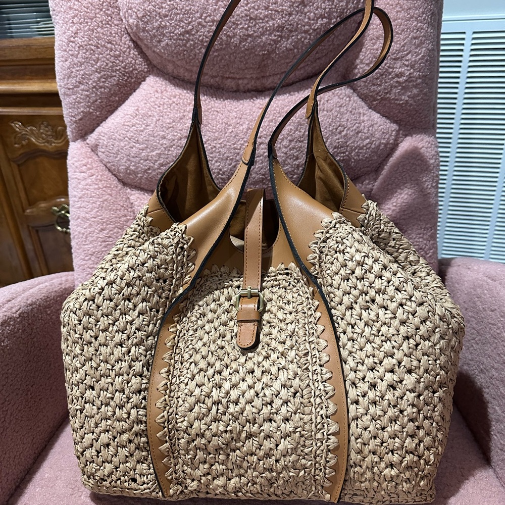 Speciality Woven Tote Bag, Santorini